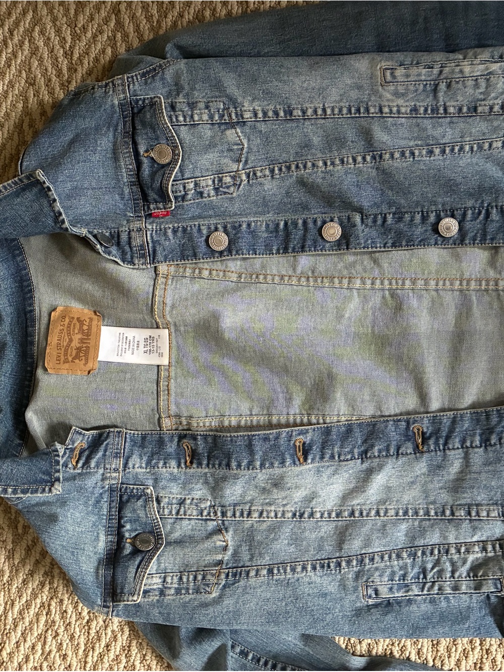 Levi's Light Blue Denim Jacket - Men's Trucker Style